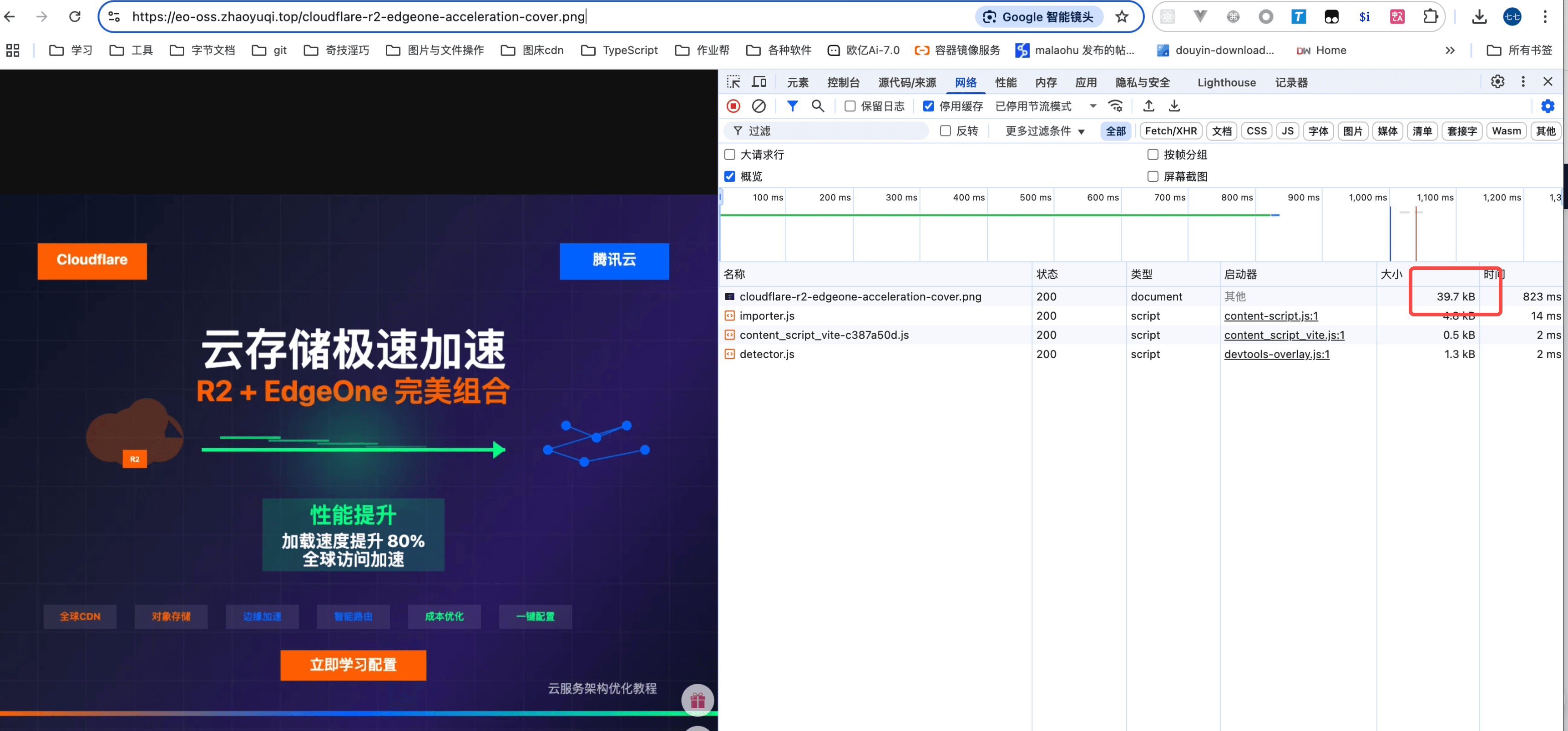 没设置边缘函数
